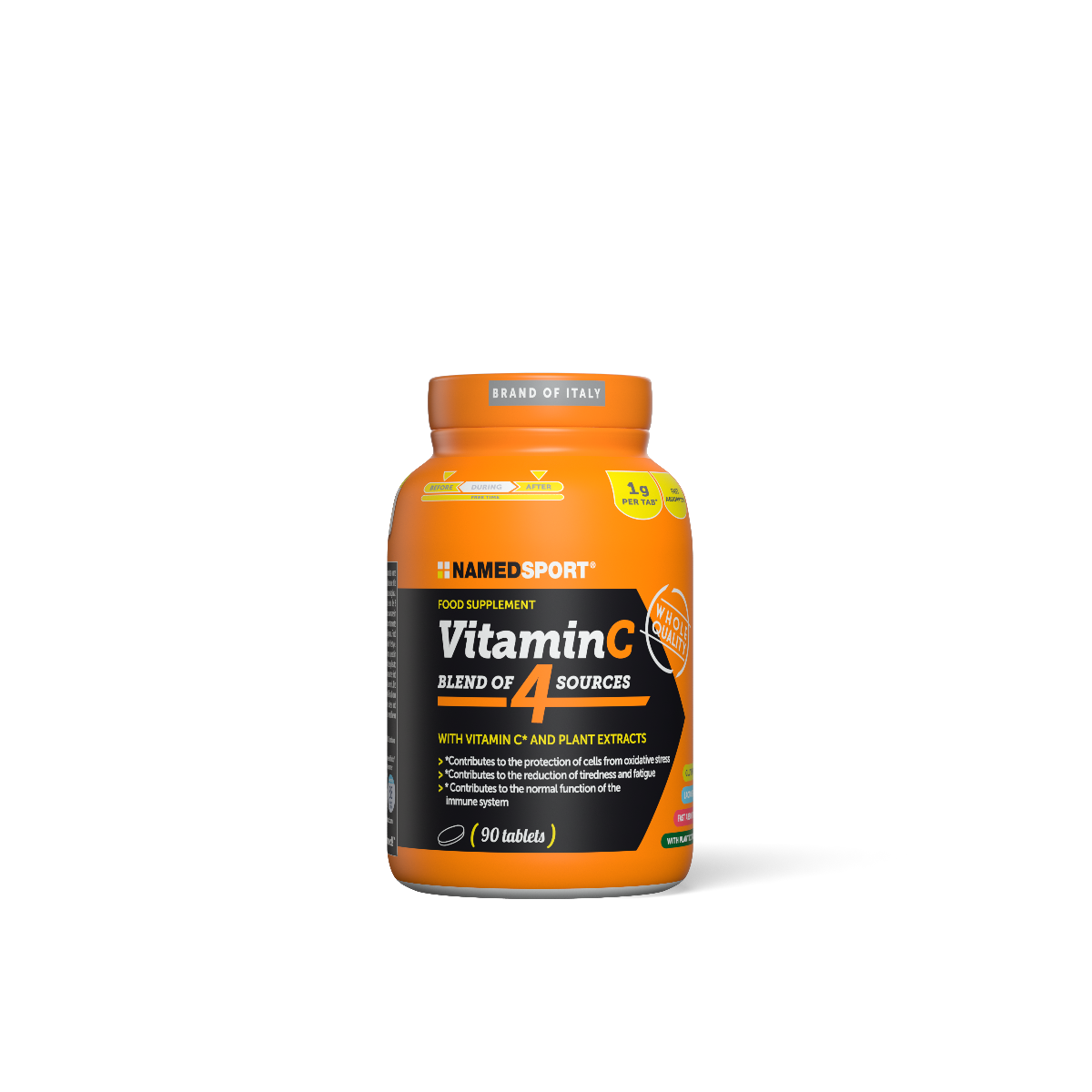 NAMEDSPORT Vitamin C Blend of 4 Sources 90 cpr