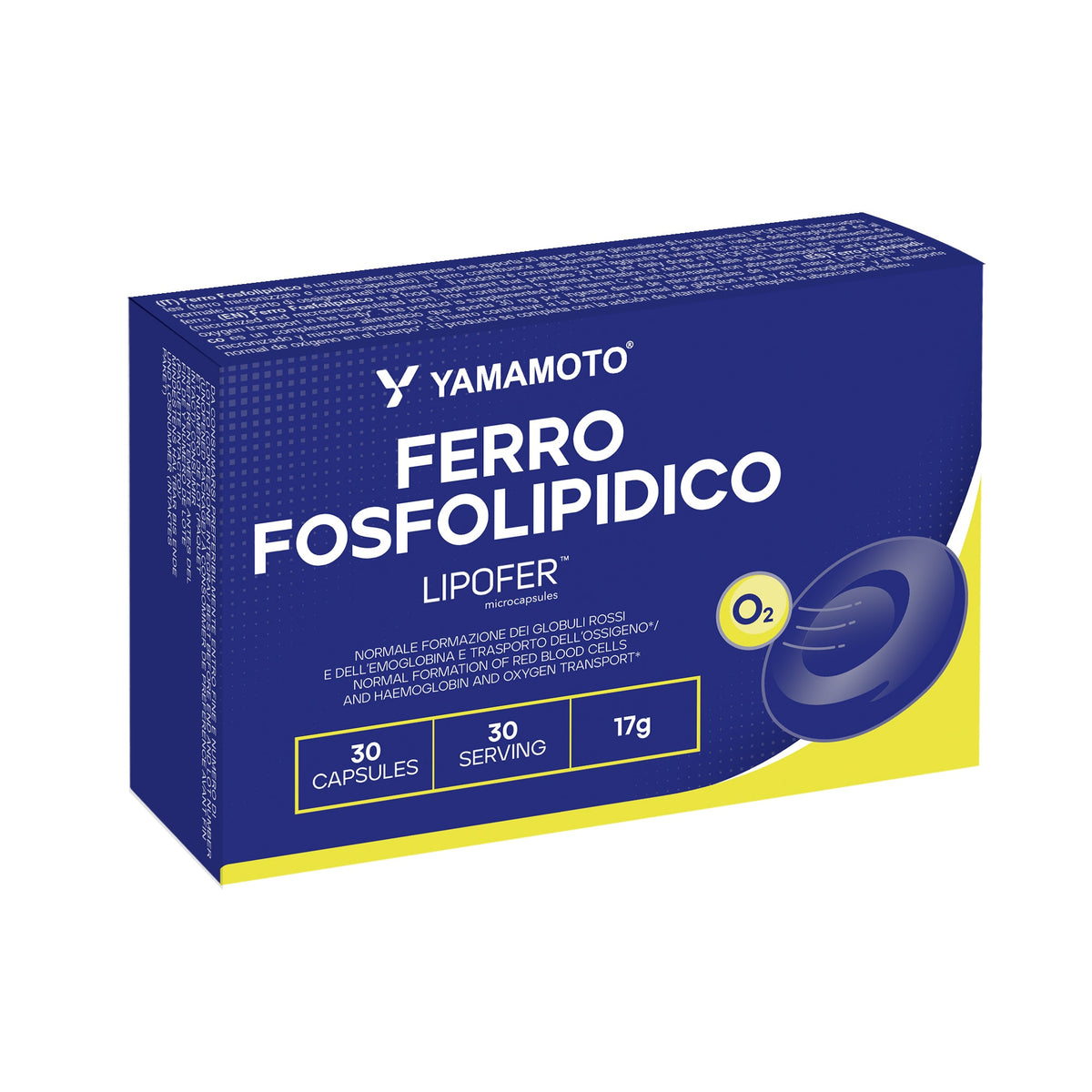 Yamamoto Ferro Fosfolipidico Lipofer™ 30 capsule