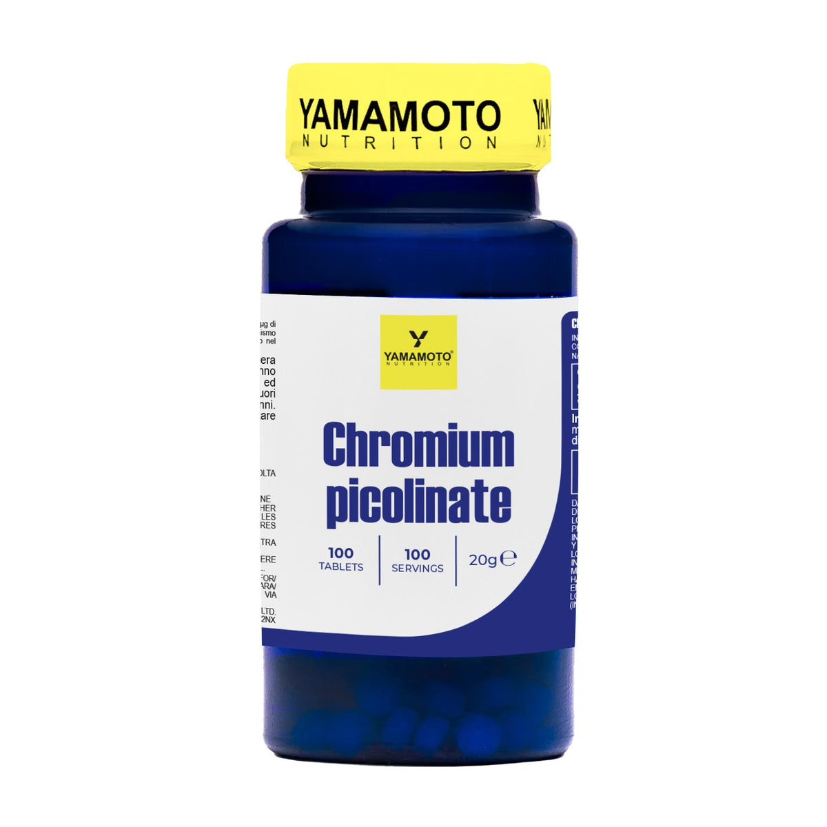 Yamamoto Chromium PICOLINATE 100 compresse