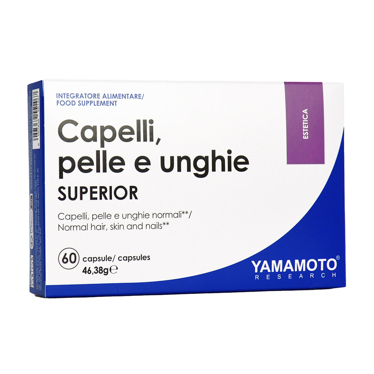 Yamamoto Capelli, pelle e unghie SUPERIOR 60 capsule