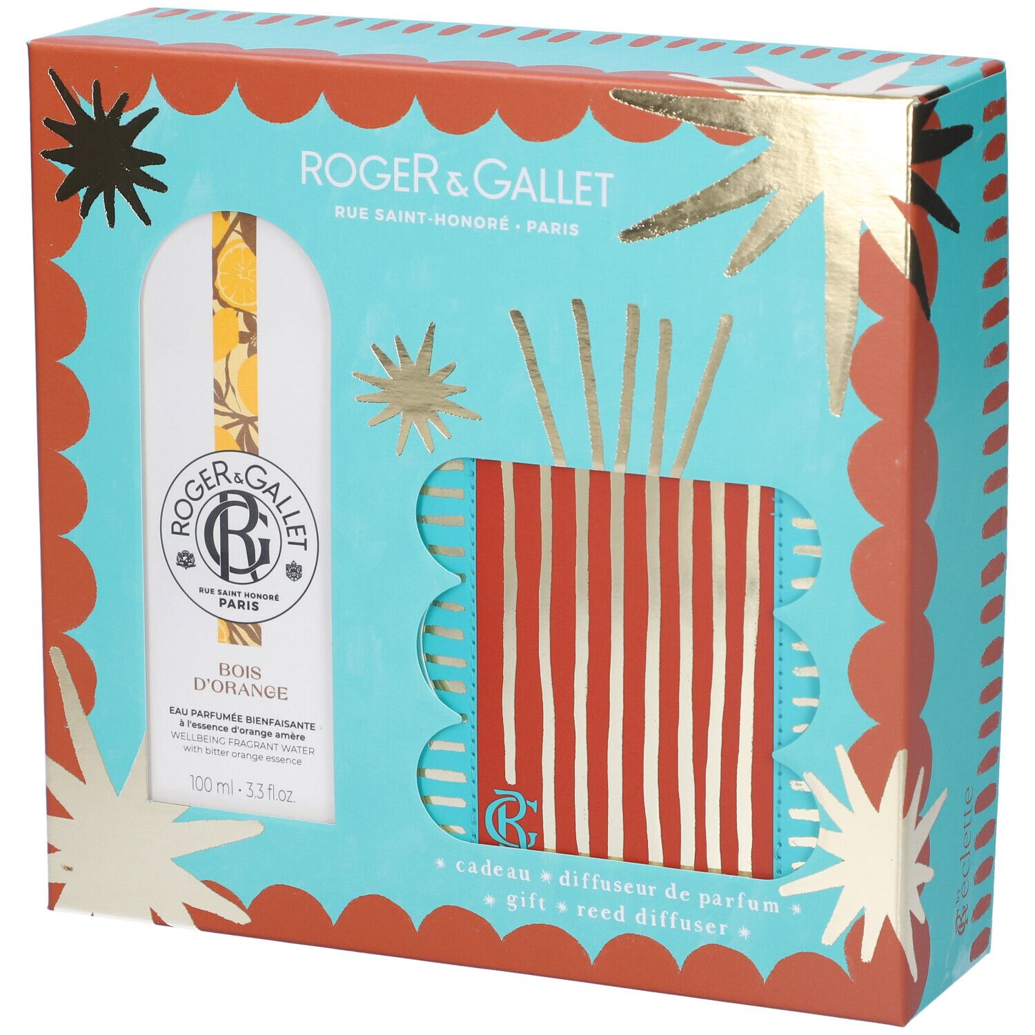 Roger & Gallet Cofanetto Natale Néroli - Acqua Profumata 30 ml + Crema Mani 30 ml
