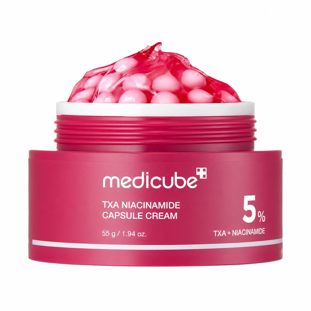 Medicube Txa Niacinamide Capsule Cream Dual Radiance Moisturizer
