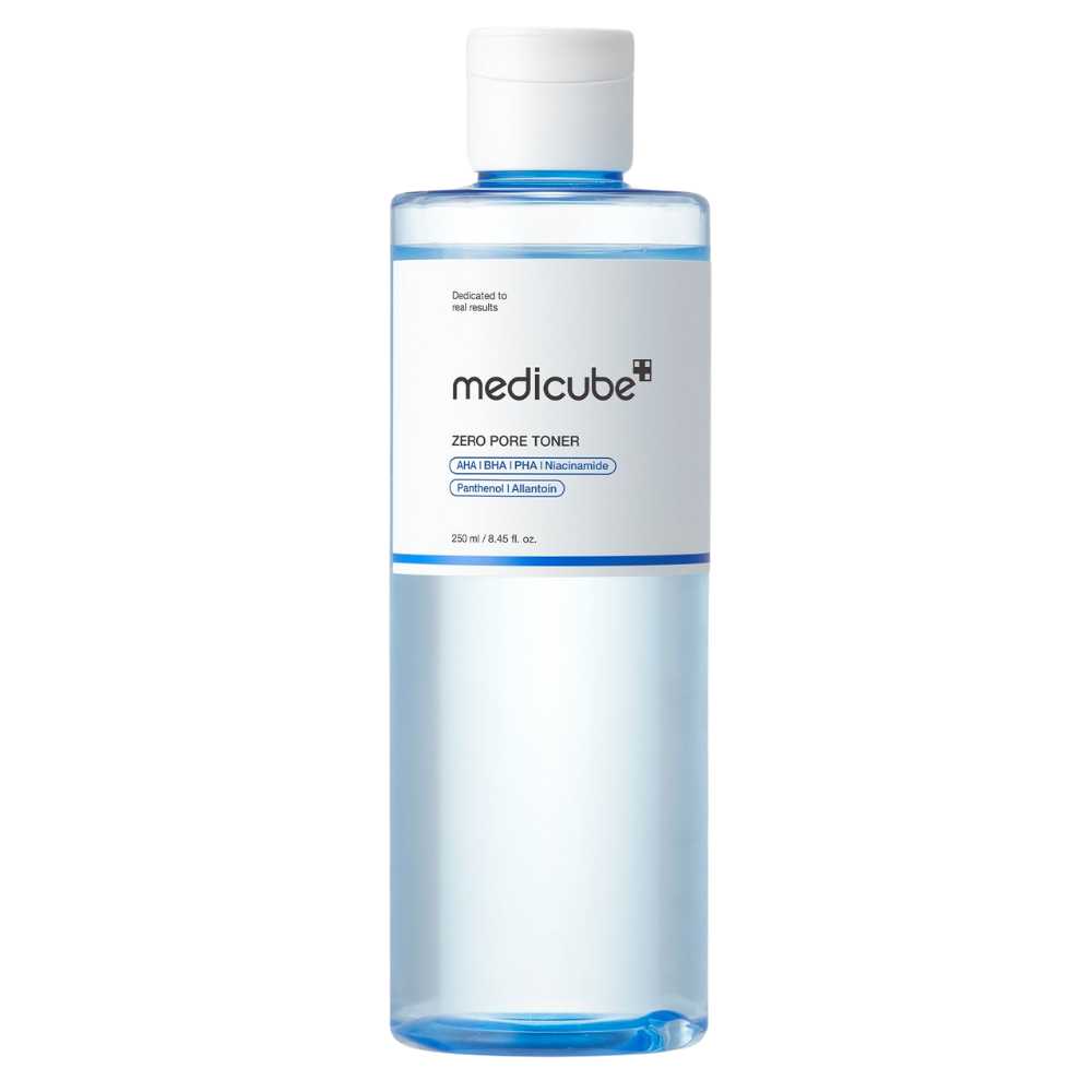 Medicube Zero Pore Toner Exfoliating & Hydrating Blue Bottle