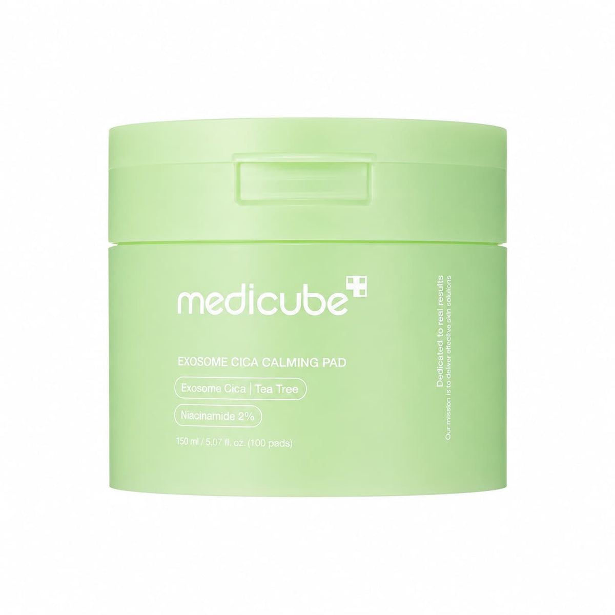 Medicube Soothing And Hydrating Toning Pads For Sensitive And Problematic Skin Exosome Cica Calming Pad 100 Pcs