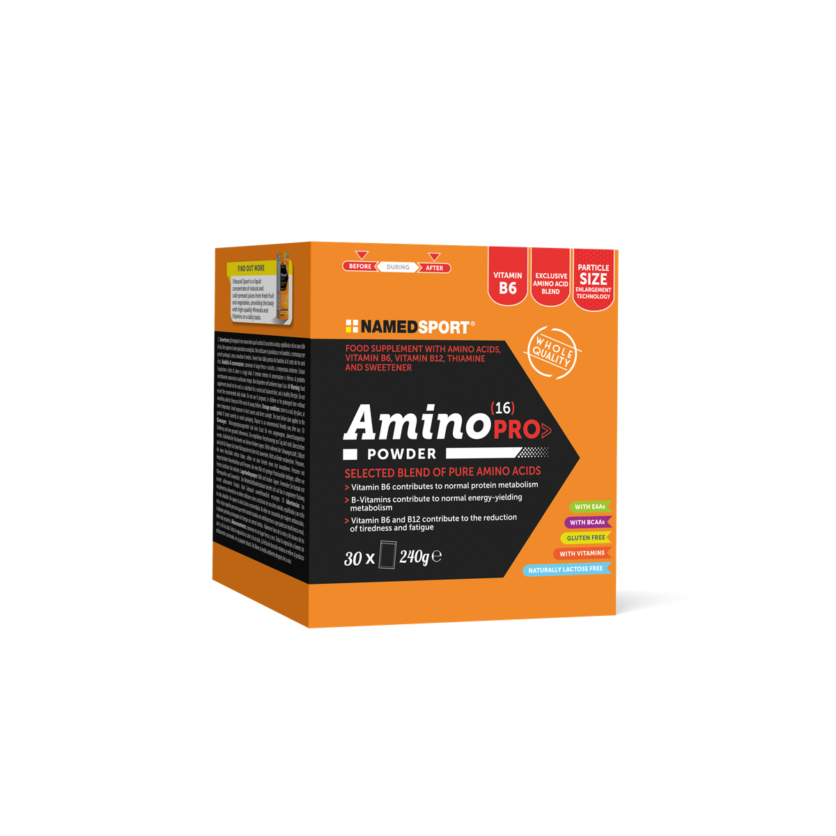 NAMEDSPORT Amino 16 PRO 30 bustine