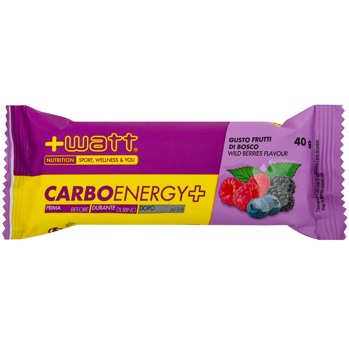 +Watt Carbo Energy+ - Frutti di bosco