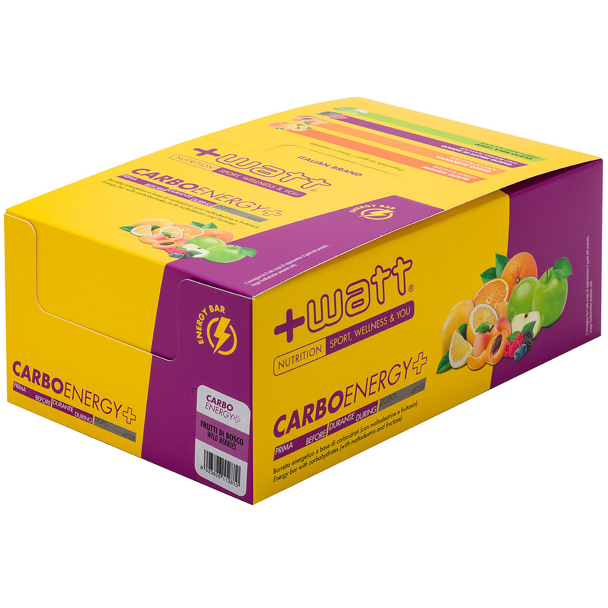 +Watt Carbo Energy+ - Frutti di bosco