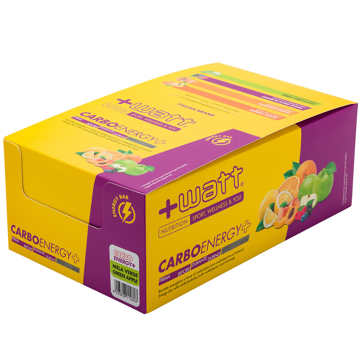 +Watt Carbo Energy+ - Mela verde