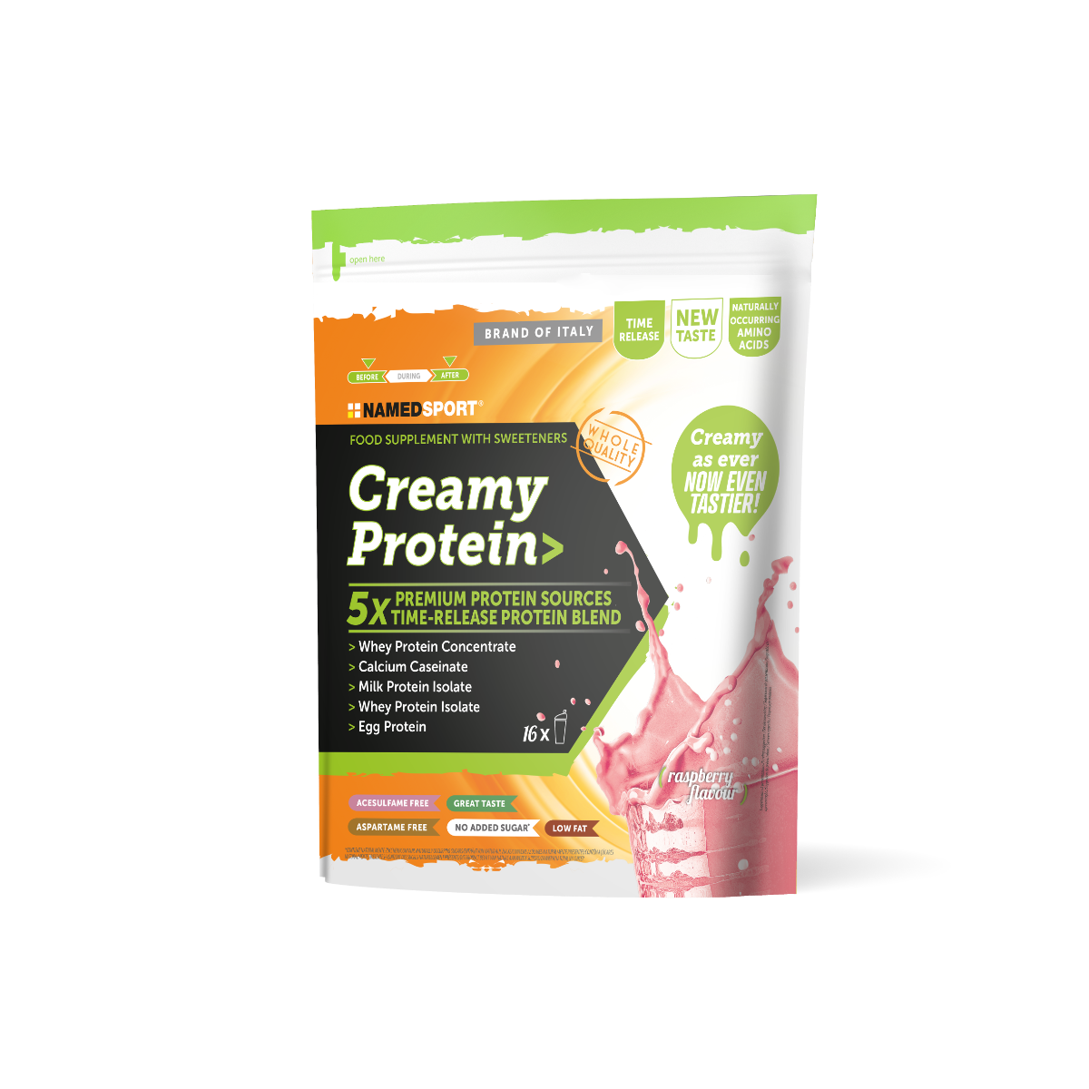 NAMEDSPORT Creamy Protein Raspberry 500g