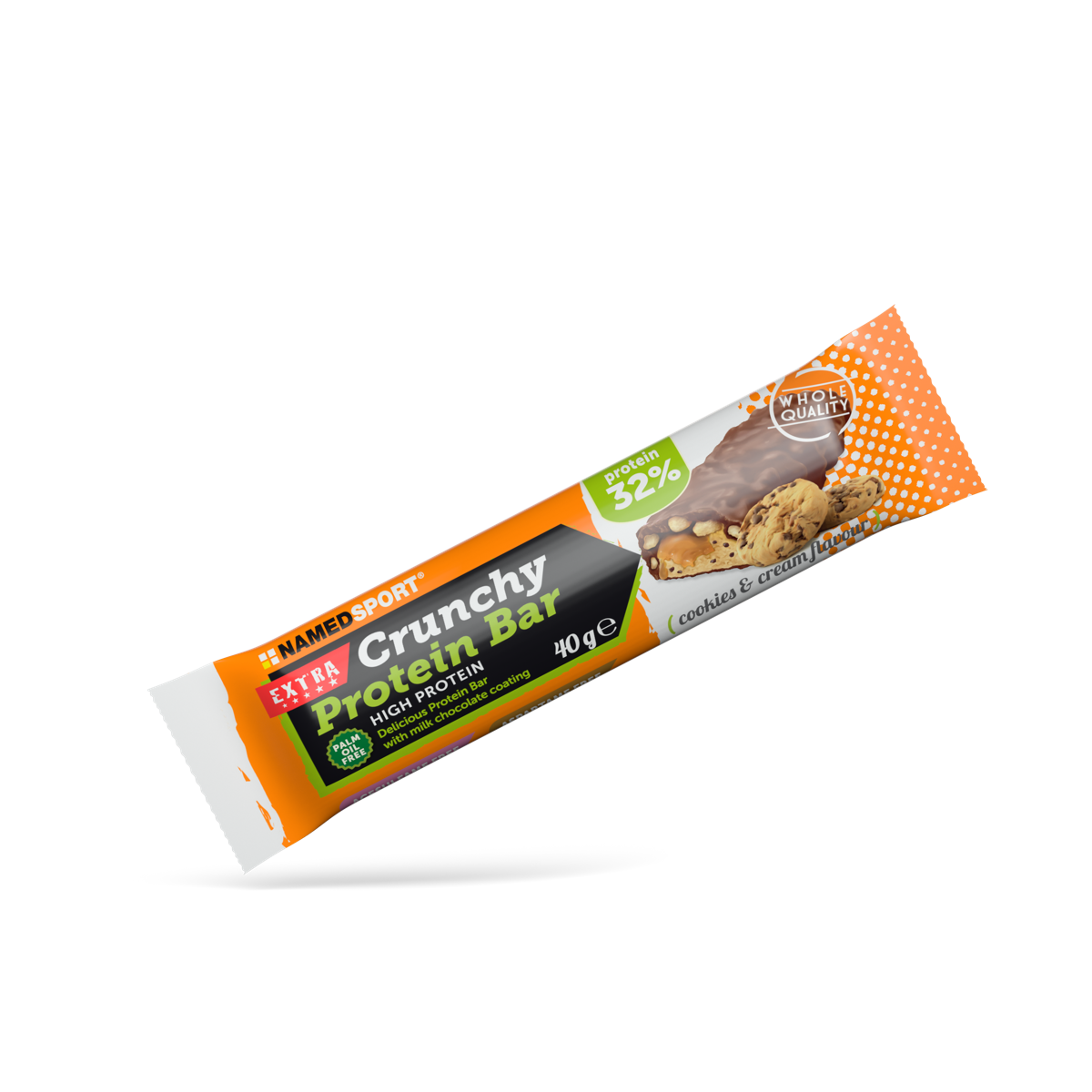 NAMEDSPORT Crunchy Protein Bar Cookies & Cream 40g