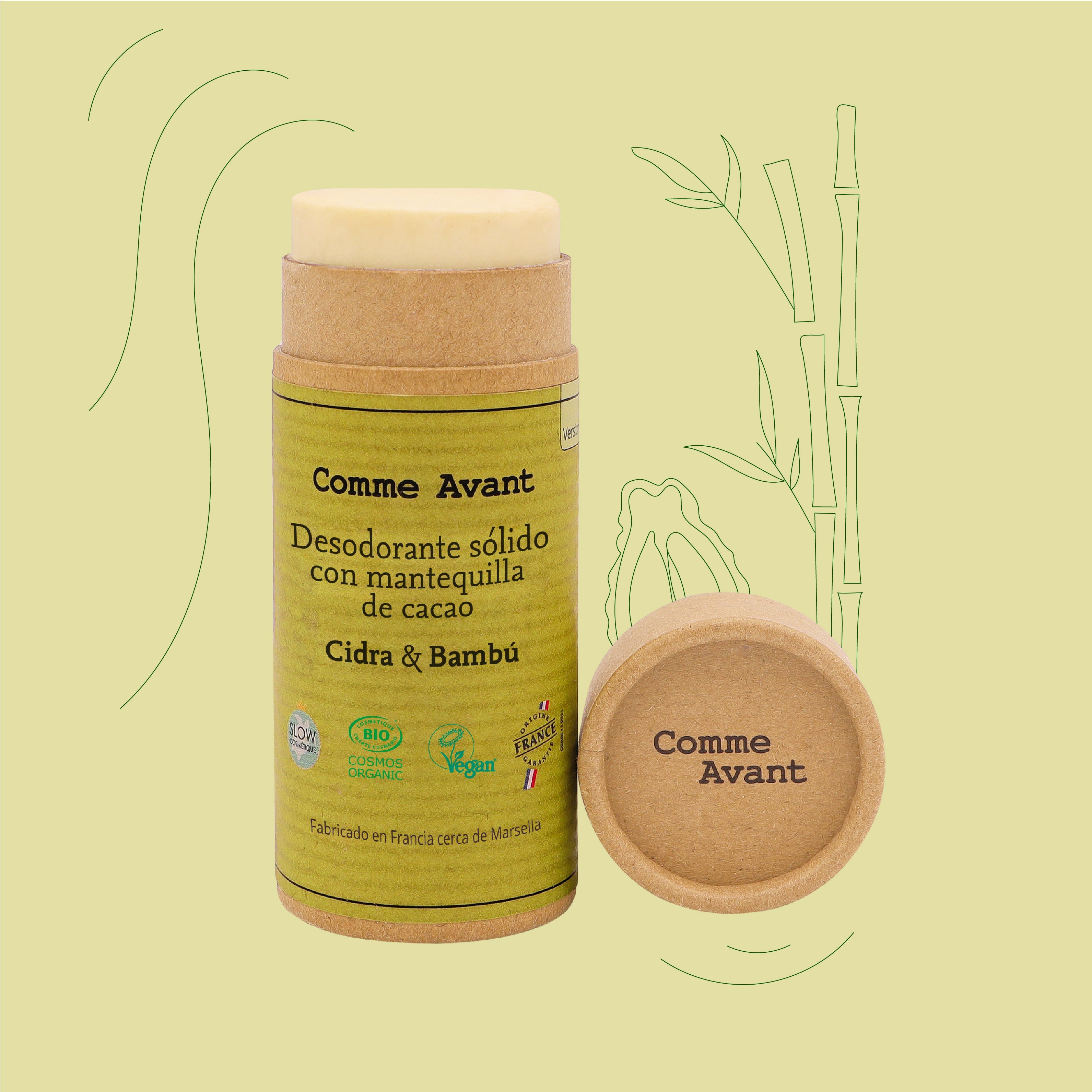 Deodorante Solido al Monoi - Comme Avant 60g