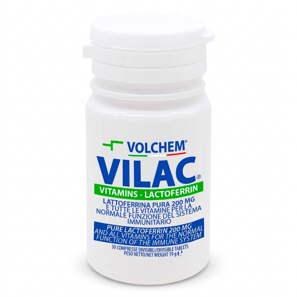 VILAC® 30 cpr LATTOFERRINA e TUTTE LE VITAMINE CHE SOSTENGONO IL SISTEMA IMMUNITARIO