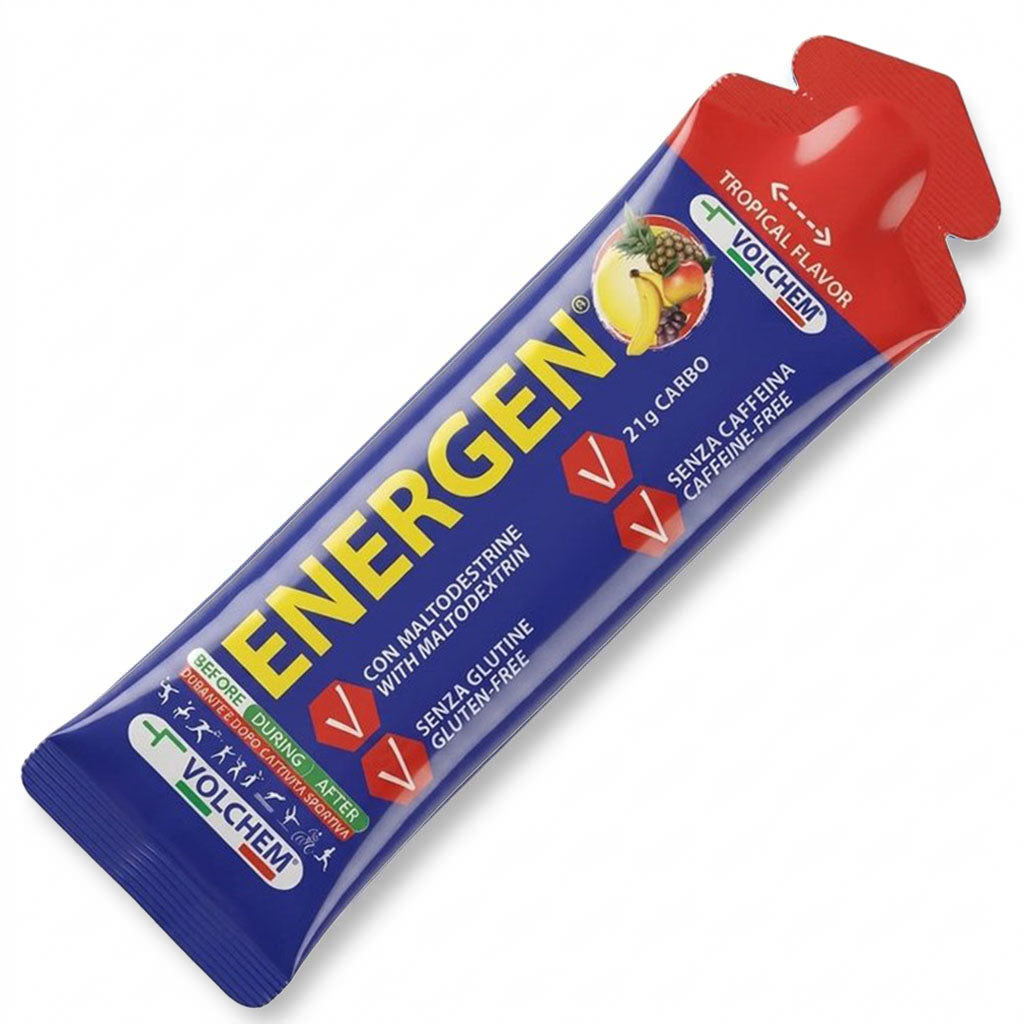 ENERGEN® 40ml 28 buste da 40ml GEL ENERGETICO - Gusti: Lemon/Cola/Tropical/Mint