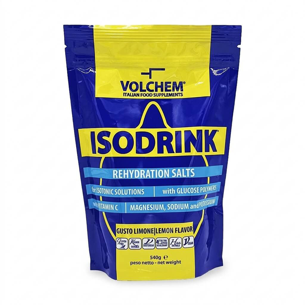 ISODRINK® 540g SALI MINERALI E MALTODESTRINE - Gusti: Arancia/Limone/Pesca