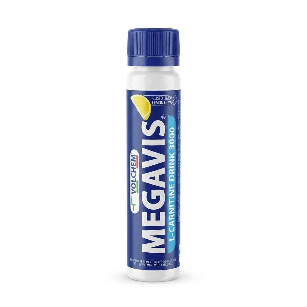 MEGAVIS® DRINK 3000 20 fiale da 25ml da 3000mg L-CARNITINA - Gusto: Limone