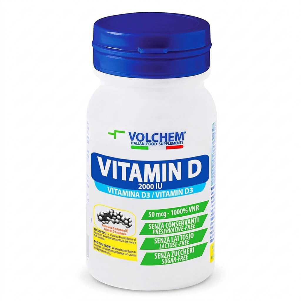 VITAMIN D 2000 IU 60 cpr VITAMINA D3