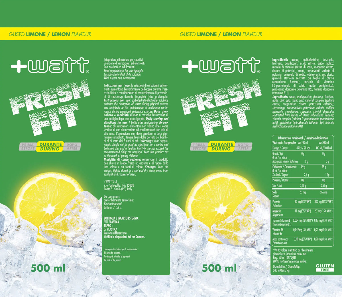 +Watt Fresh Fit - Limone