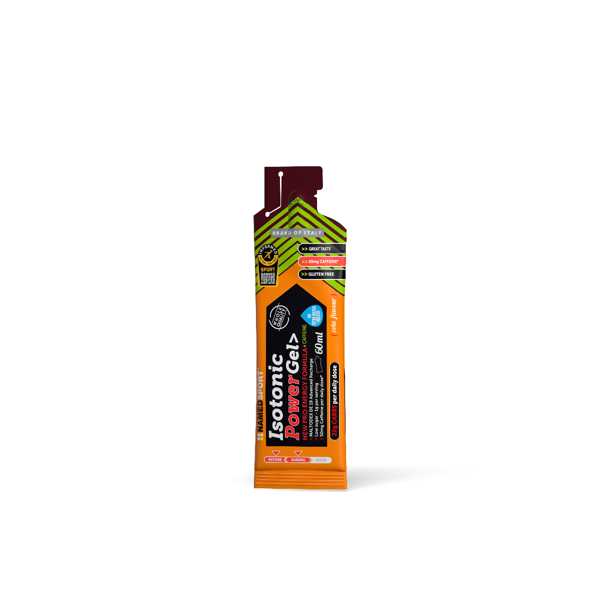 NAMEDSPORT Isotonic Power Gel Cola+Caffeine