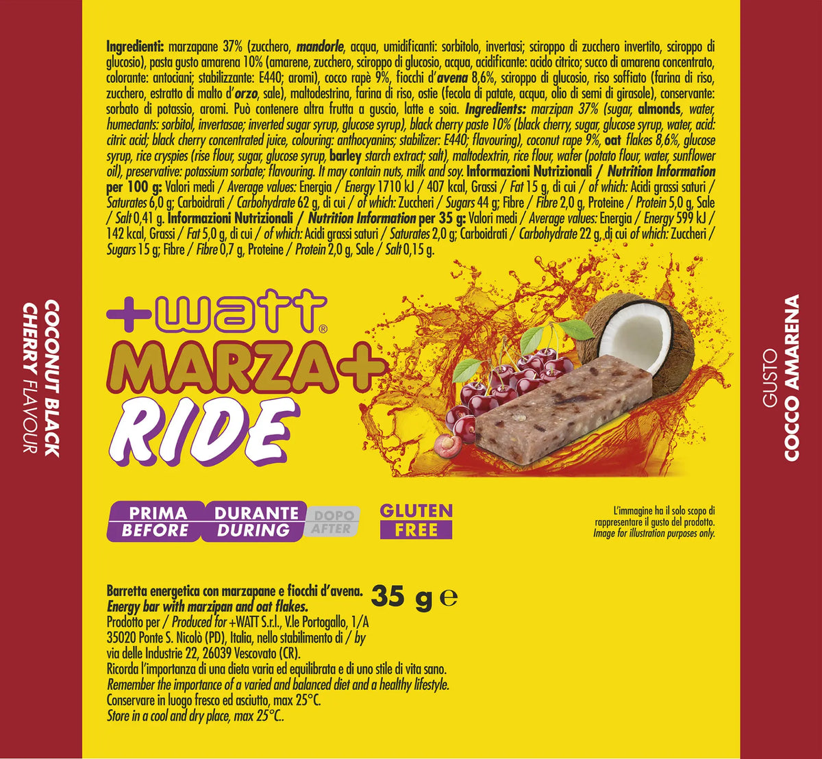 +Watt Marza+ Ride - Cocco-amarena