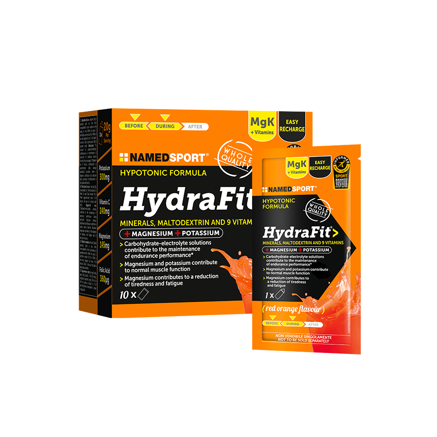 NAMEDSPORT HydraFit Sachets Red Orange