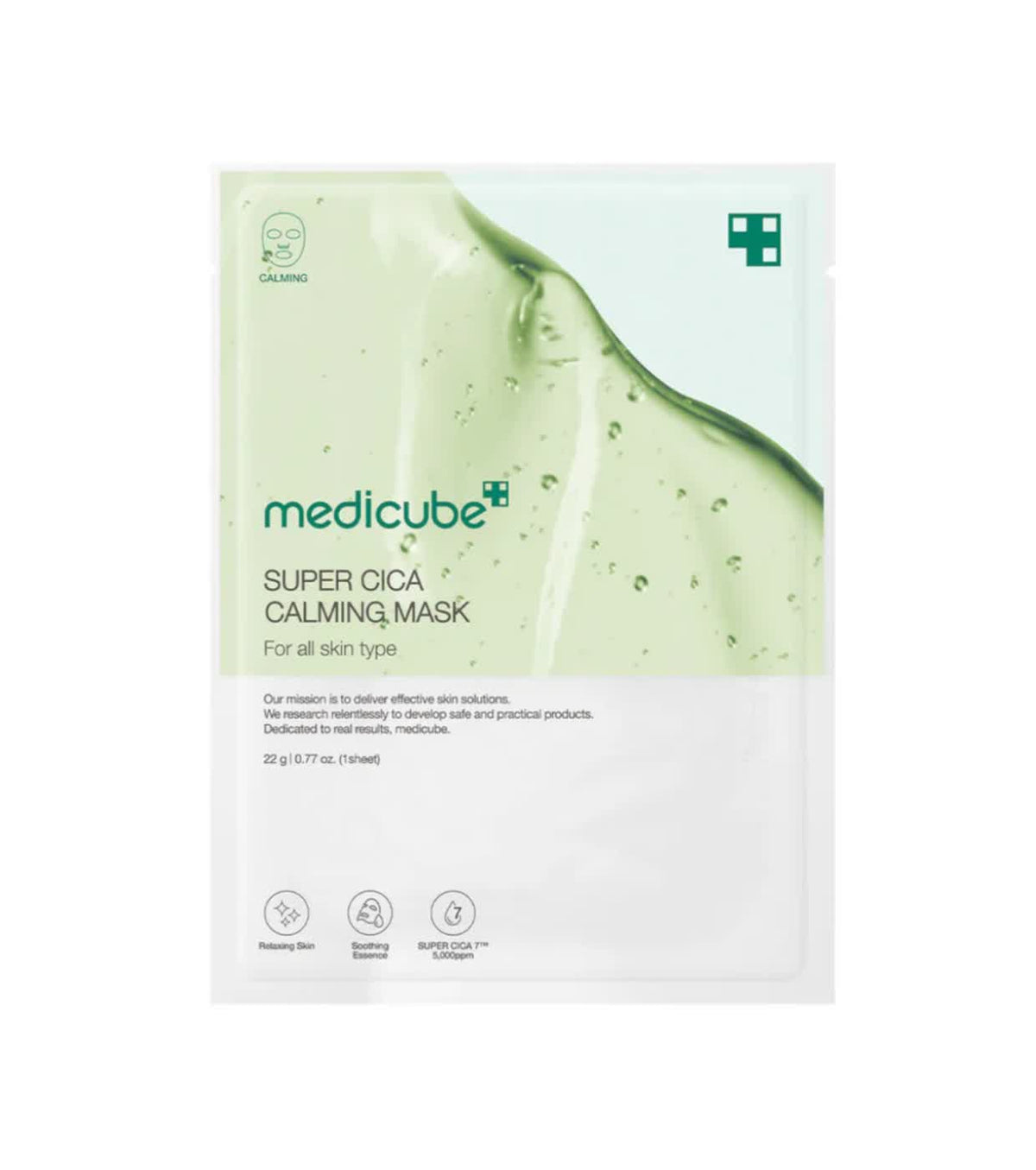 Medicube Super Cica Calming Mask 22g