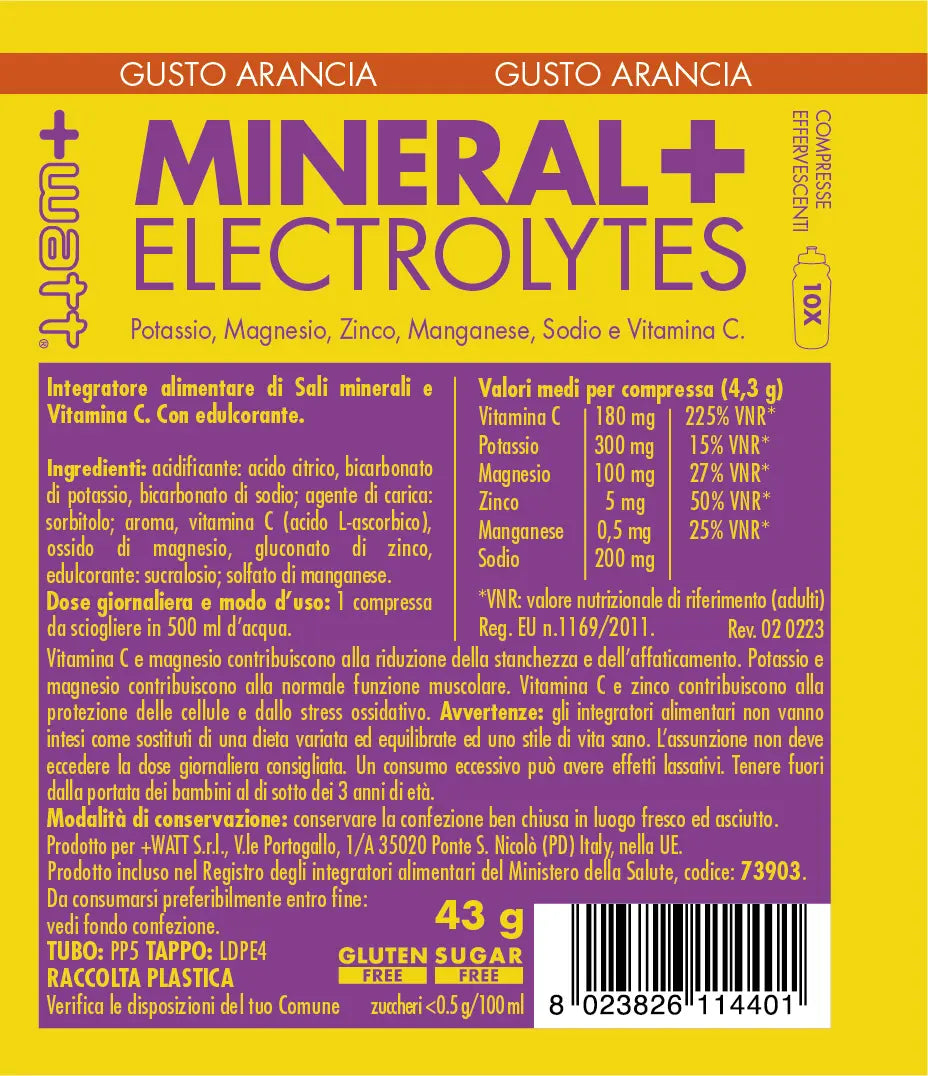+Watt Mineral+ Electrolytes