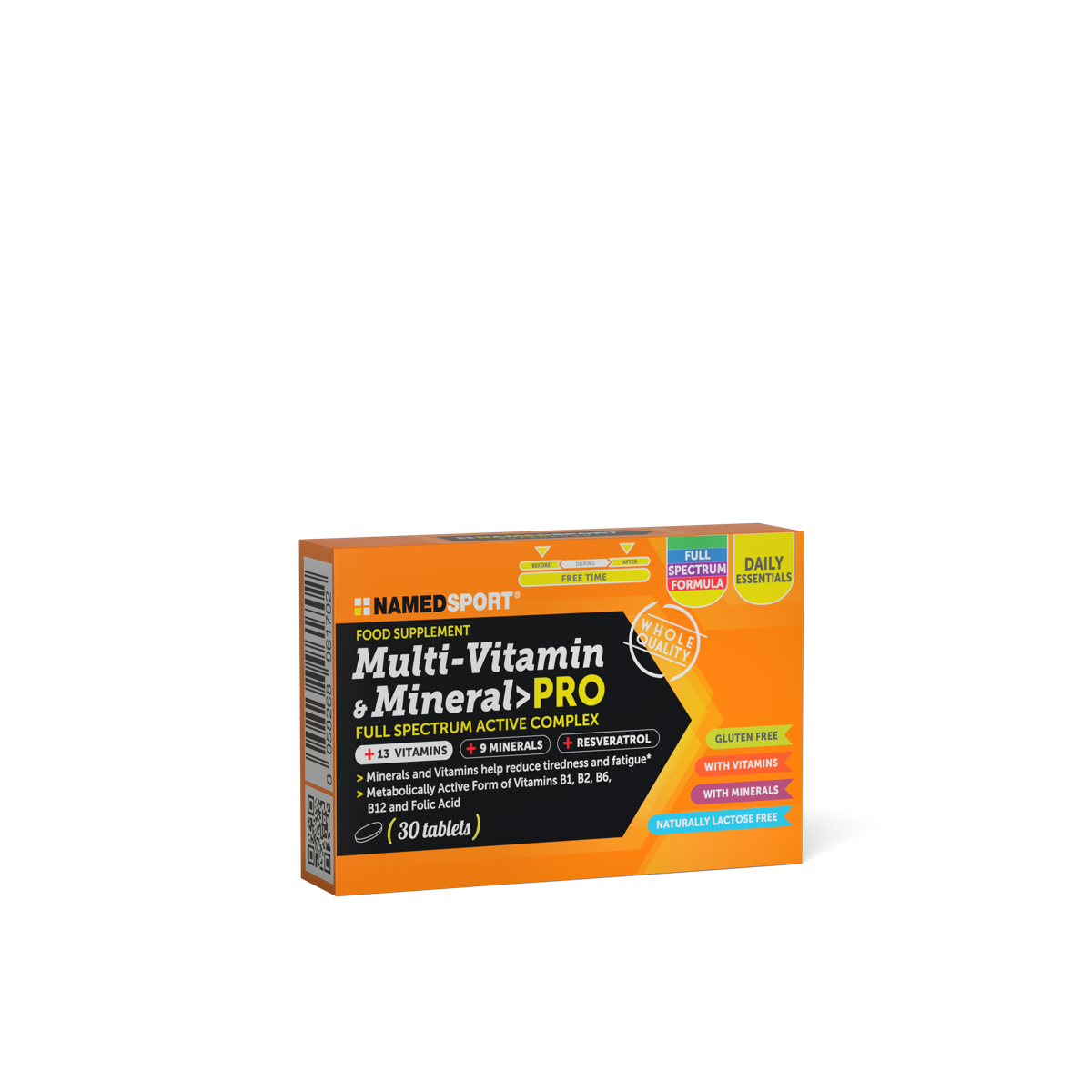 NAMEDSPORT Multi-Vitamin & Mineral PRO 30 cpr