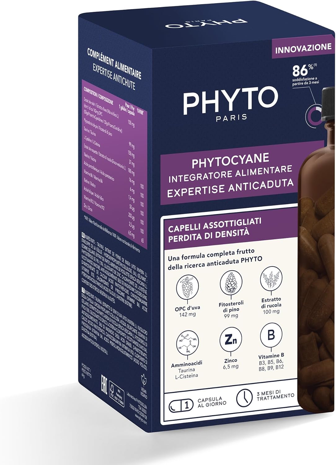 Phytocyane Expertise Integratore Anticaduta 84 capsule