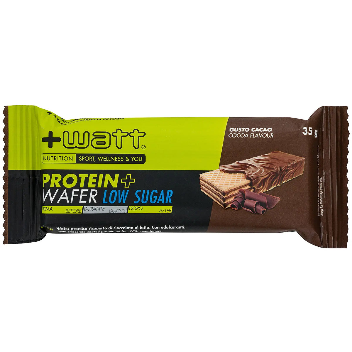 Protein+ Wafer Low Sugar - Cacao