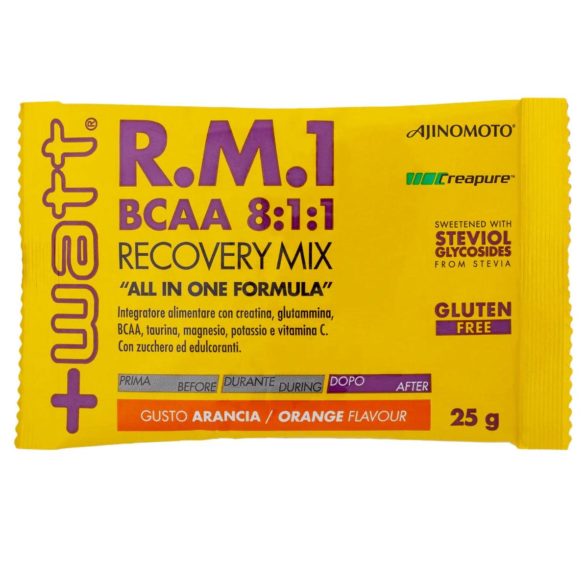 +Watt R.M.1 BCAA 8:1:1 Recovery Mix - Arancia