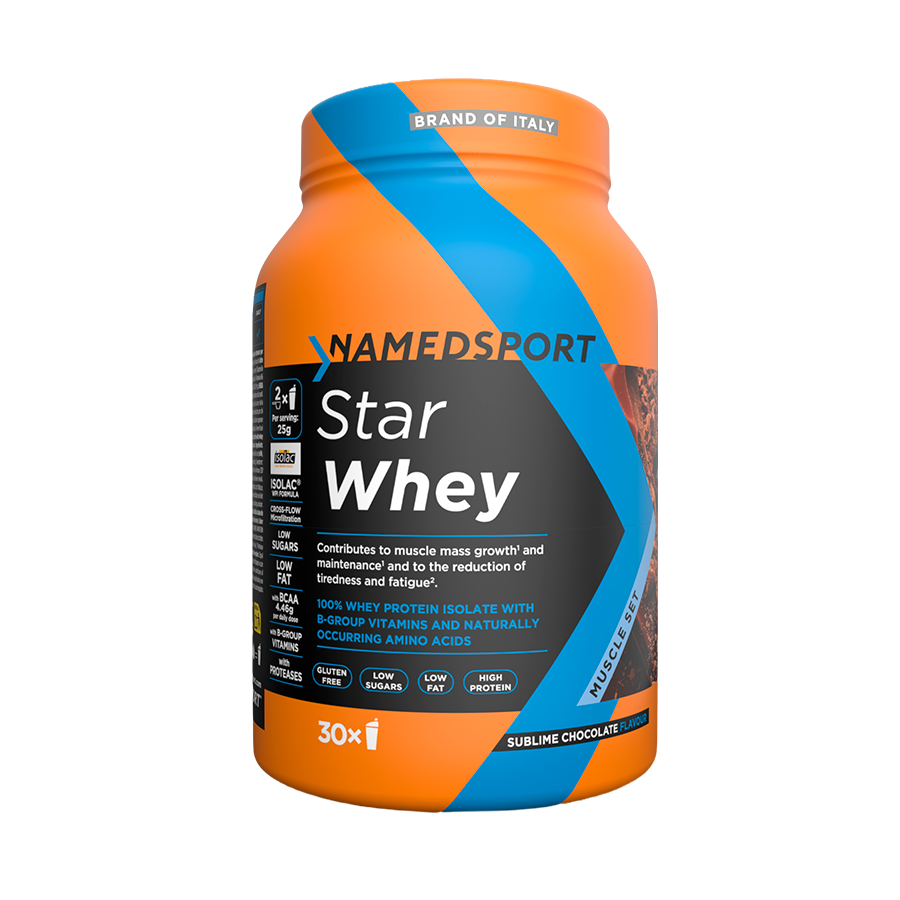 NAMEDSPORT Star Whey Isolate Sublime Chocolate 750g