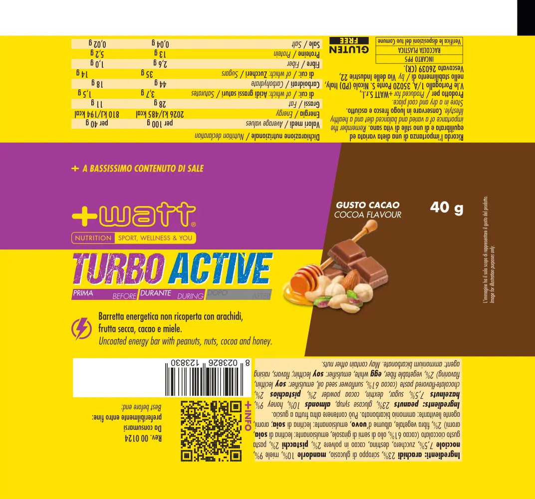 +Watt Turbo Active - Cacao