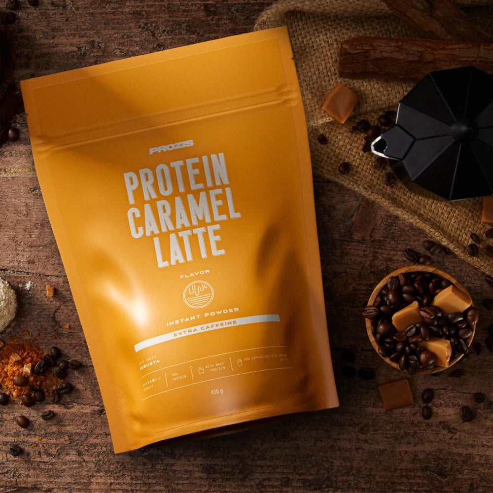 Proteine Latte al Caramello - Extra Caffeina 400 g