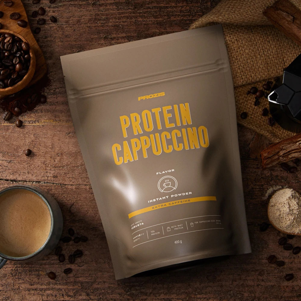 Protein Cappuccino - Extra Caffeina 400 g