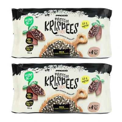 Protein Choc Krispees - Riso con cioccolato fondente