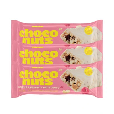 ChocoNuts - Anacardi, lamponi e cioccolato bianco