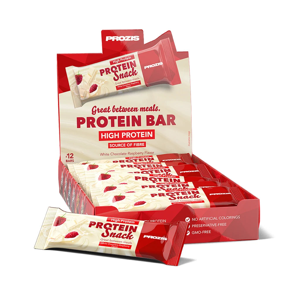 Protein Snack - Cioccolato bianco e lampone