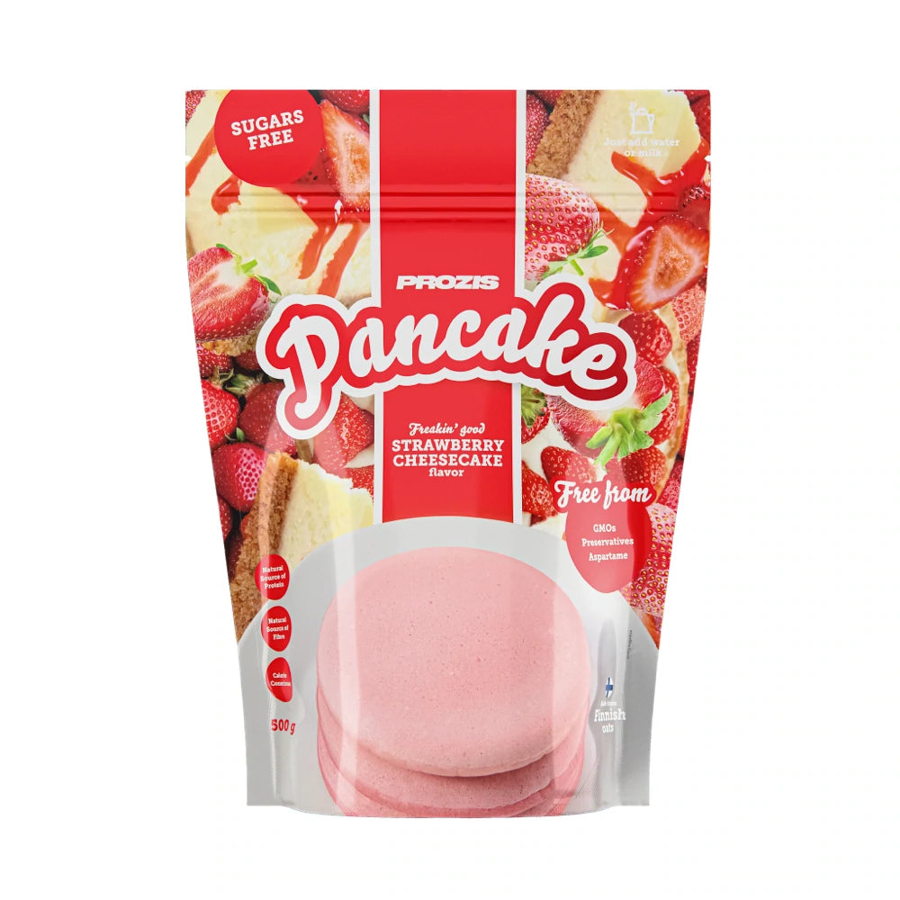 Pancake + Protein - Cheesecake alla Fragola