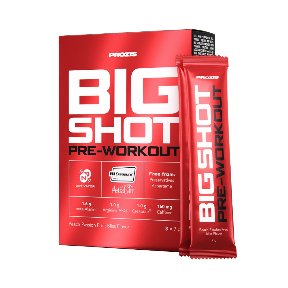 Big Shot - Pre-Workout - Pesca e Frutto della Passione