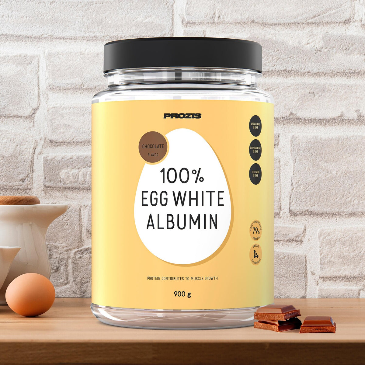 100% Albumina da Albume d'Uovo - Cioccolato