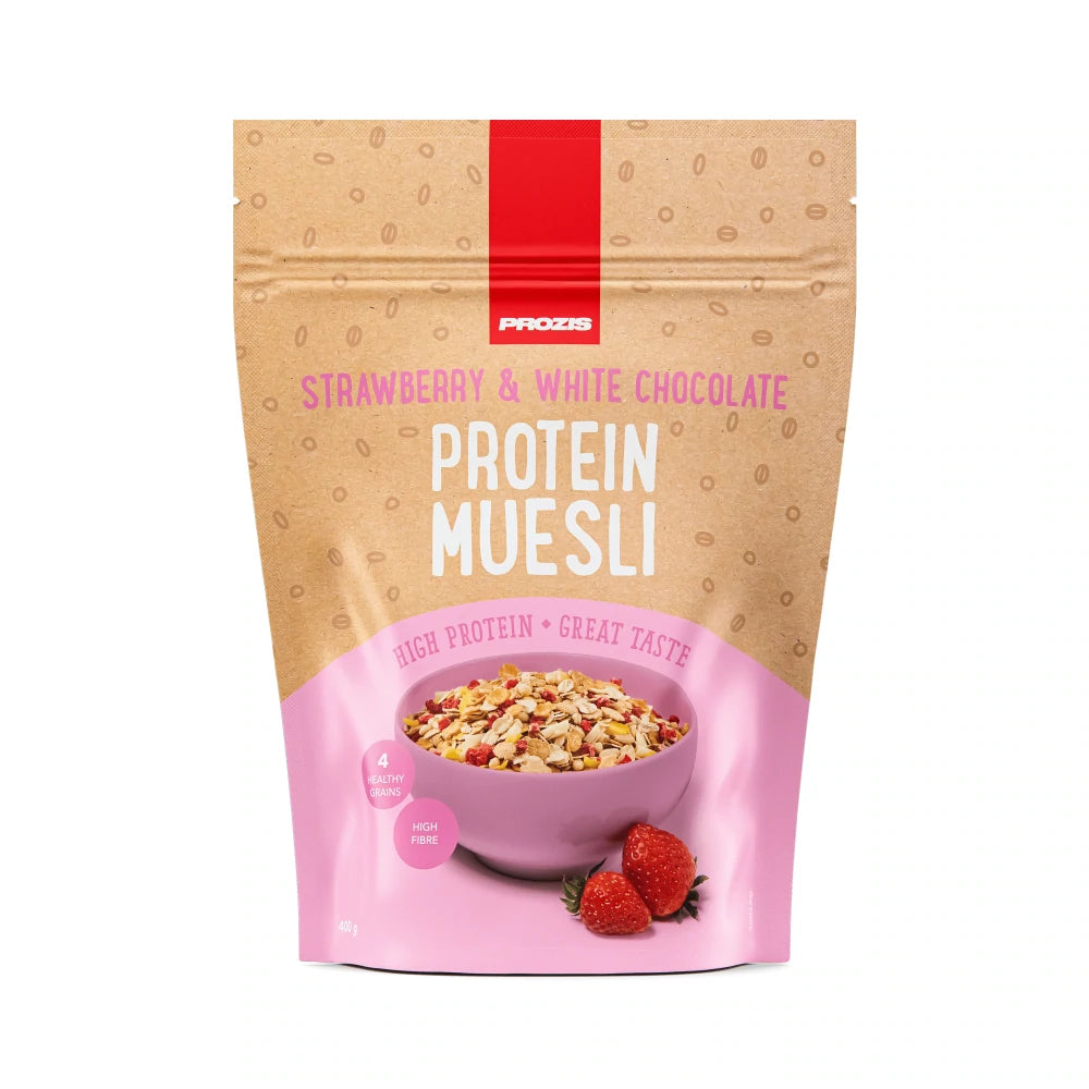 Protein Muesli - Fragola e cioccolato bianco