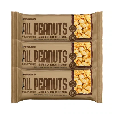 All Peanuts - Barretta di arachidi e Cioccolato Fondente
