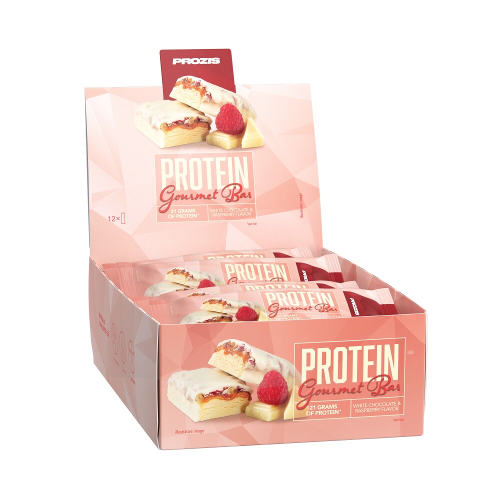 Protein Gourmet Bar - Cioccolato Bianco e Lampone