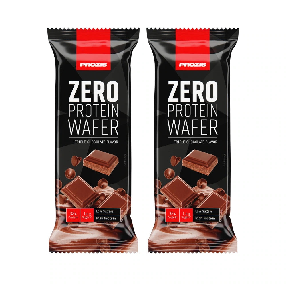 Zero Protein Wafer - Pochi Zuccheri - Triplo cioccolato