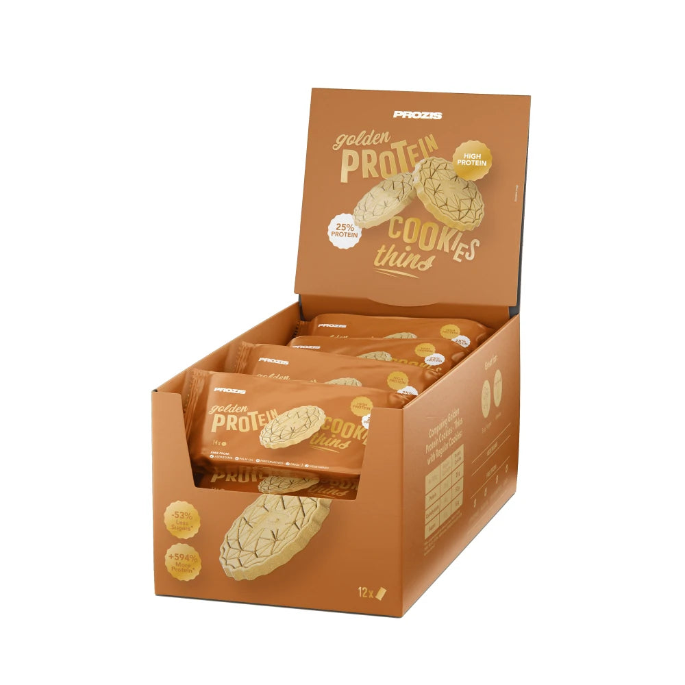 Golden Protein Cookies - Thins - Dorato