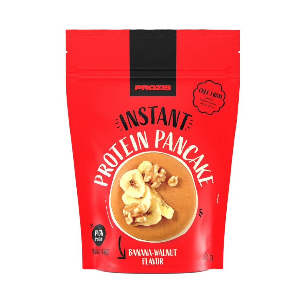 Pancake Proteici Istantanei - Banana e noci