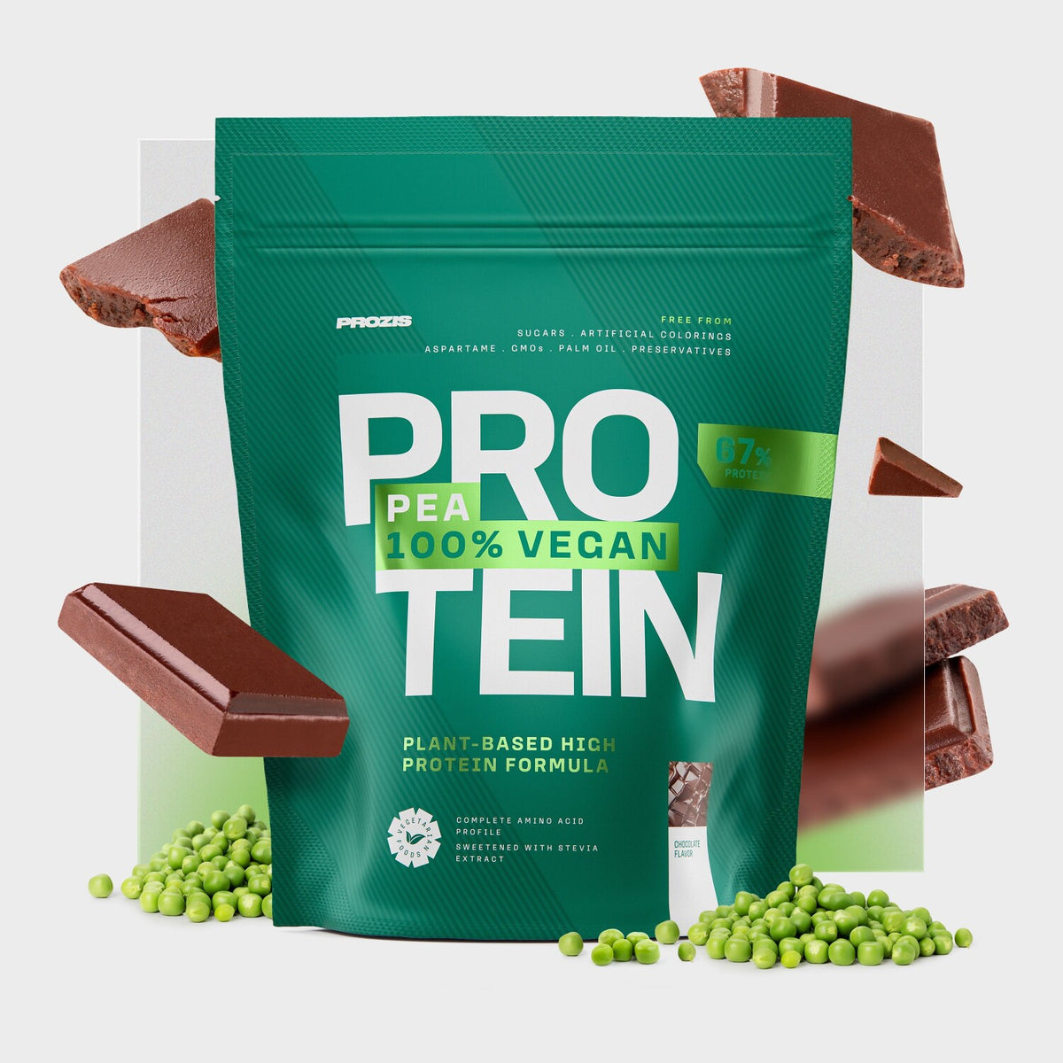 100% Proteine dei Piselli - Cioccolato