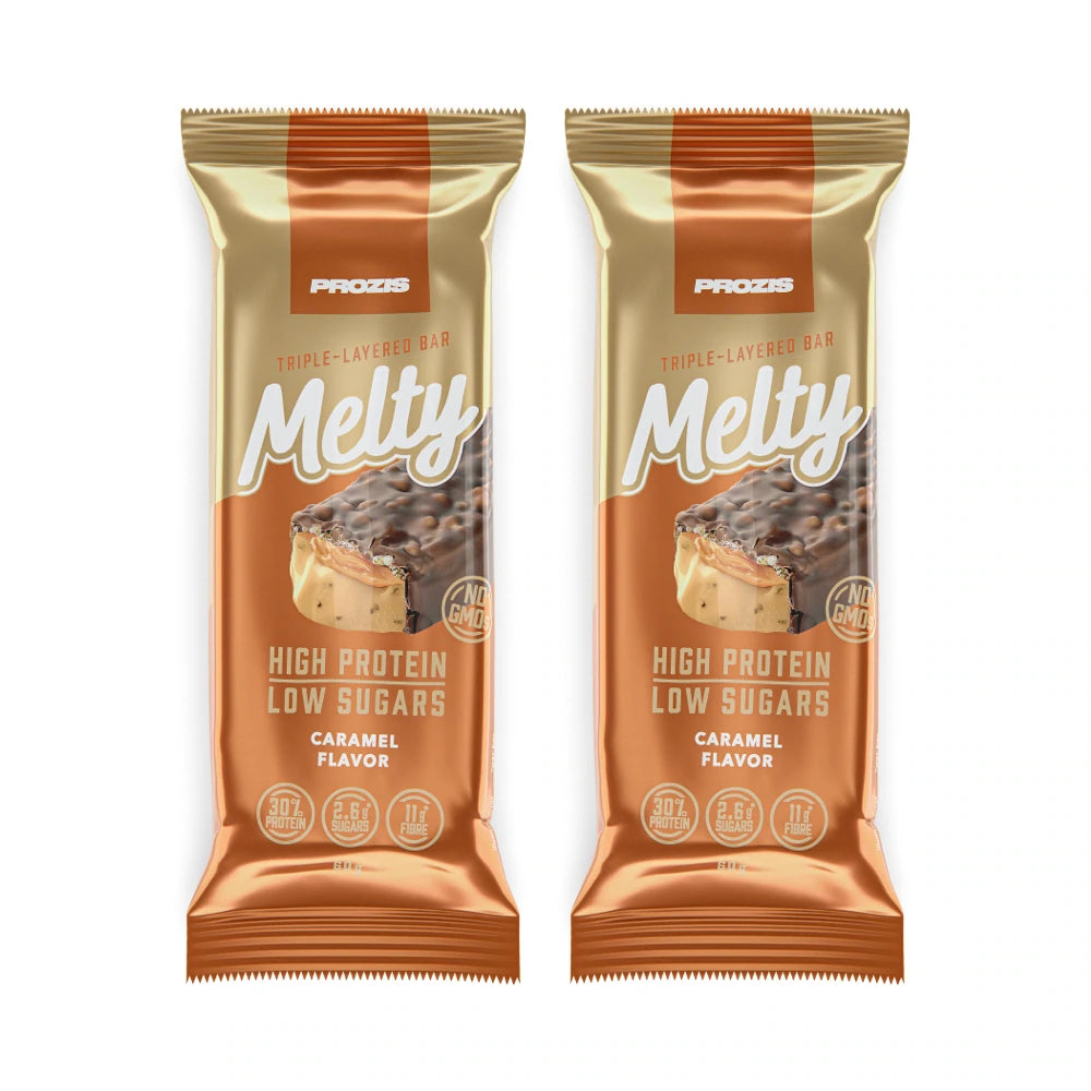 Melty - Barretta Proteica con Pochi Zuccheri - Caramello