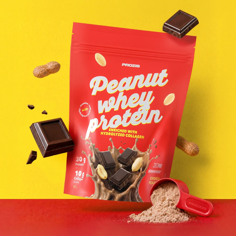 Peanut Whey Protein - Cioccolato e arachidi