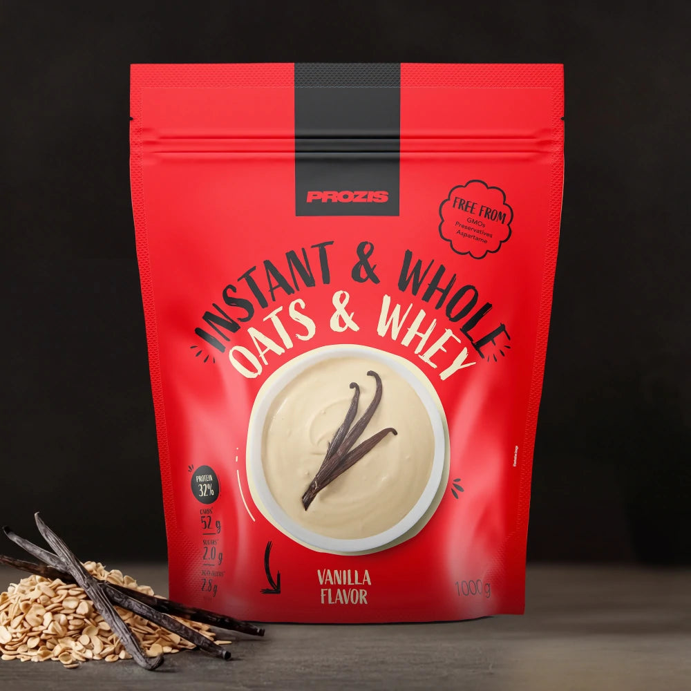 Avena Integrale Istantanea con Whey - Vaniglia